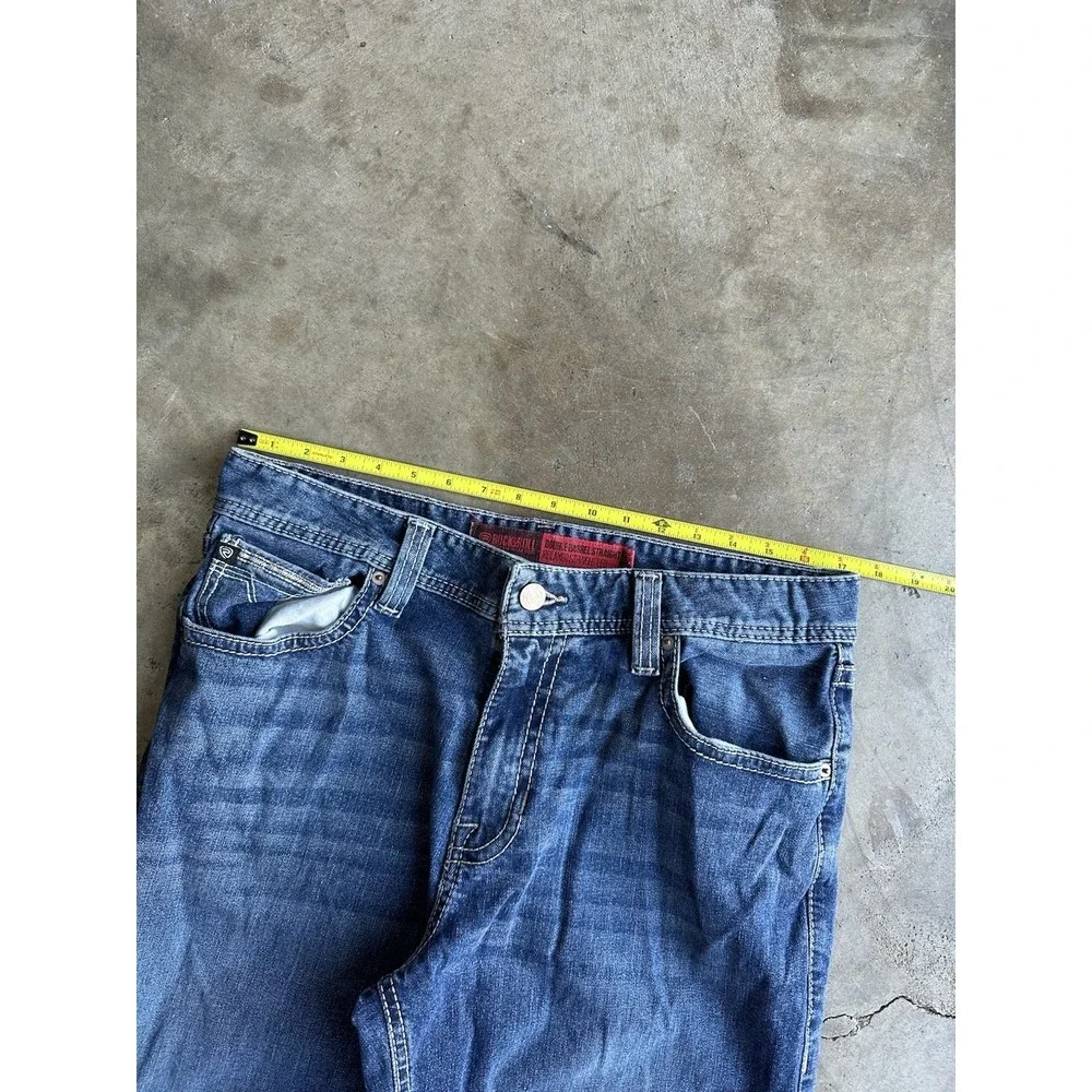 Rock & Roll Denim Double Barrel Straight Relaxed Jeans 34x29
